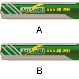 Batterie Ricaricabili Ni-MH ministilo 1,2V 700mAh (AAA UM4)