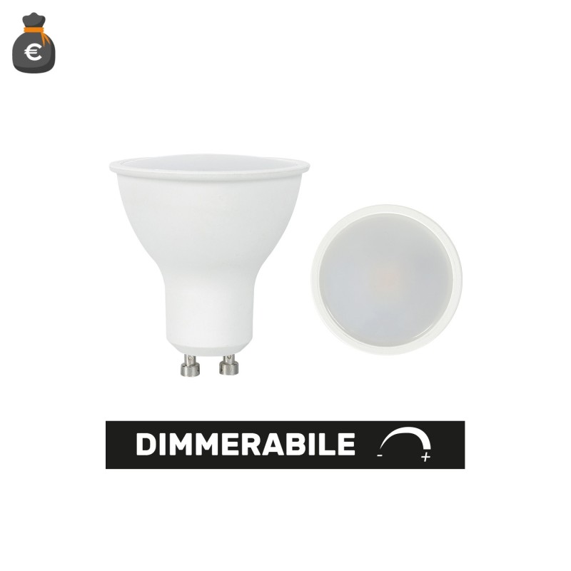 Lampada Led GU10 7W 3000K DIMMERABILE