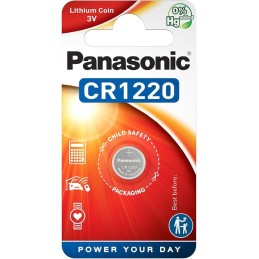 Batteria litio CR1220 3V Panasonic