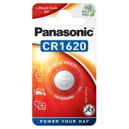 Batteria litio CR1620 3V Panasonic