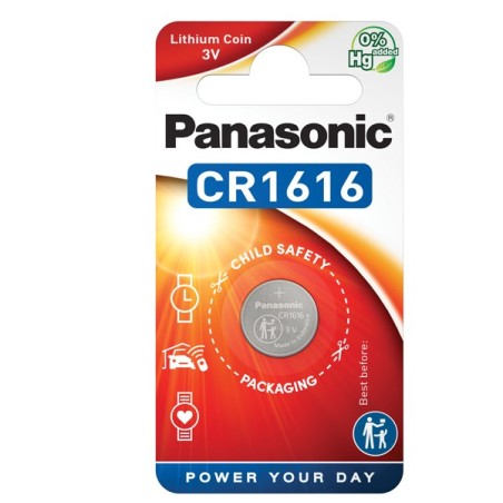 Batteria litio CR1616 3V Panasonic