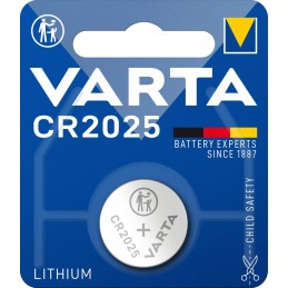 Batteria litio CR 2025 3V Varta