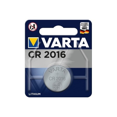 Batteria litio CR 2016 3V Varta