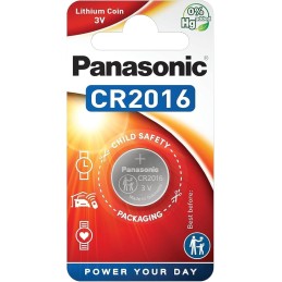 Batteria litio CR 2016 3V Panasonic