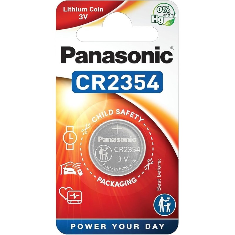 Batteria litio CR 2354 3V Panasonic