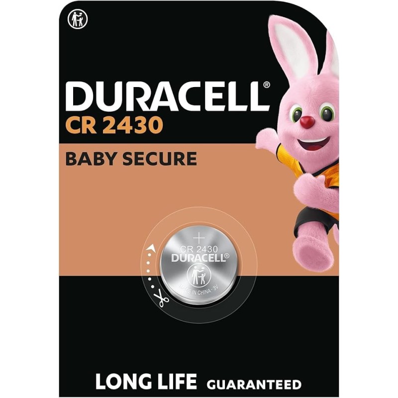 Batteria litio CR 2430 3V Duracell